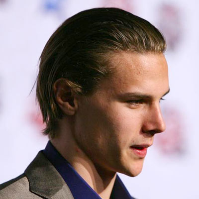 Erik Karlsson slick hair The Best Hockey Hairstyles 2014
