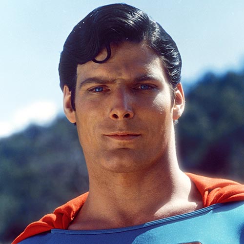 Christopher Reeve â€˜s slick Superman style dates back to the late ...