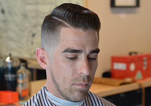 3 Vintage Slick Pompadour Styles: Barber Brian Burt