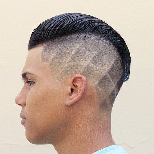 5. Combover Sidepart Hardpart With Hair Design