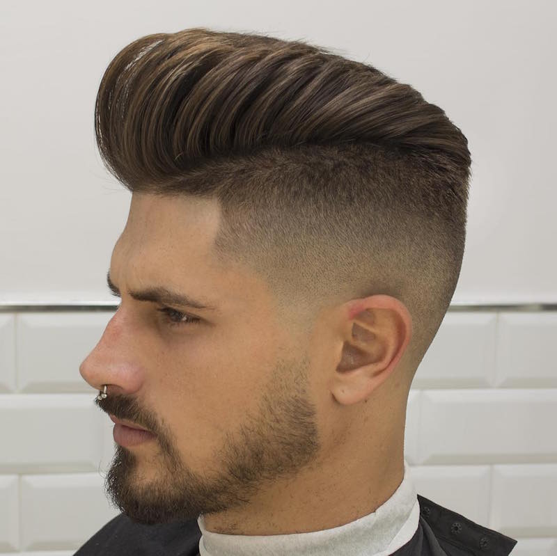 javi_thebarber_high fade pompadour