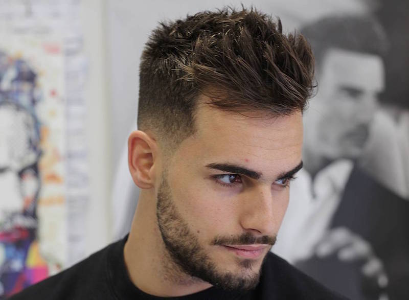 agusbarber_short textured hair hairstyle for men