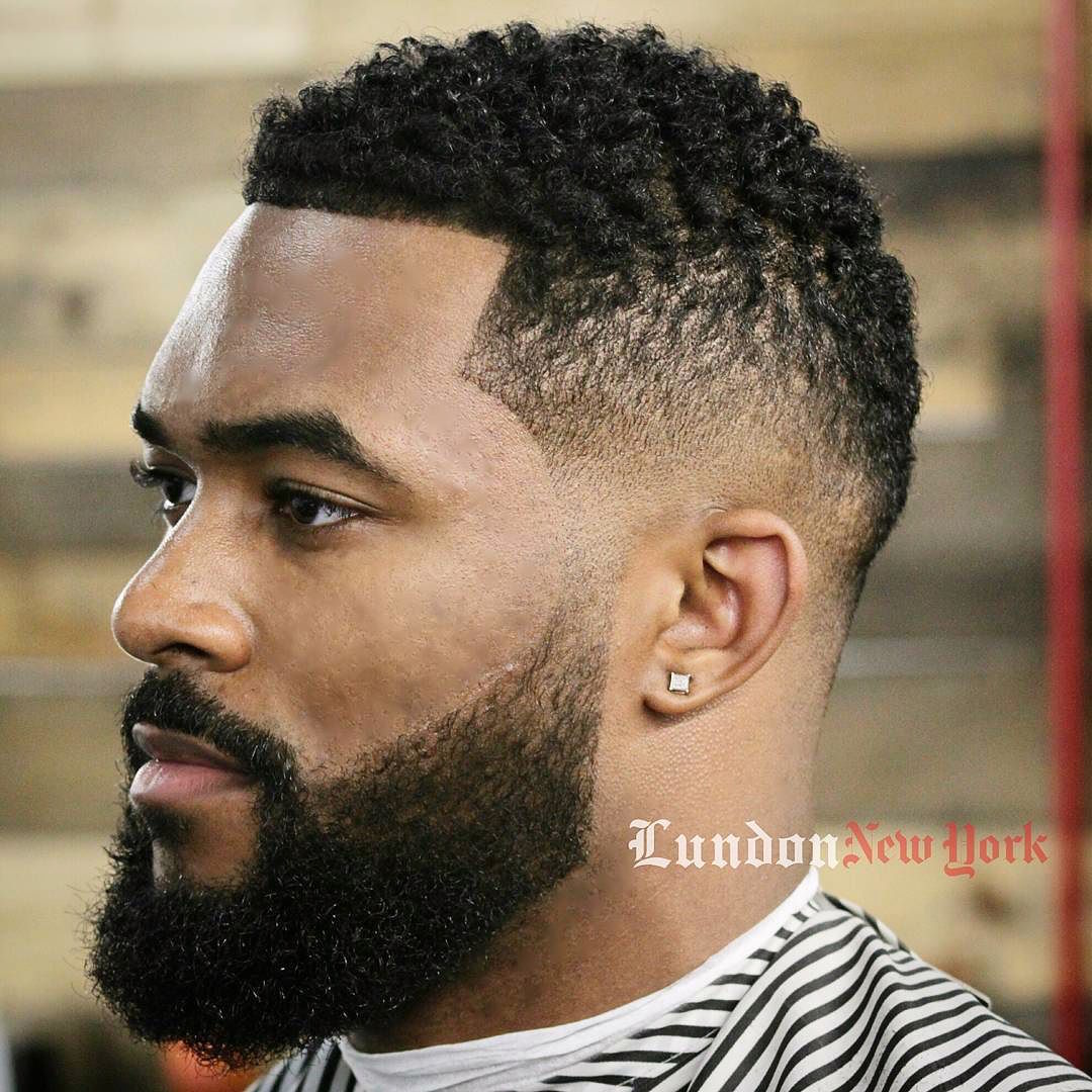 Black Man Haircut With Beard - Best Hairstyle and Haircut Ideas
