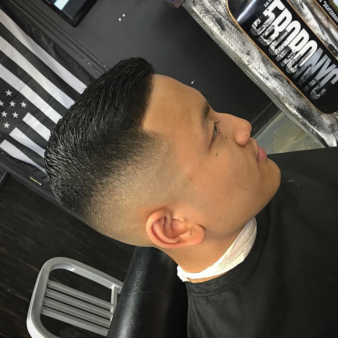 barbercarlo_Short Hair for Men Mid Skin fade