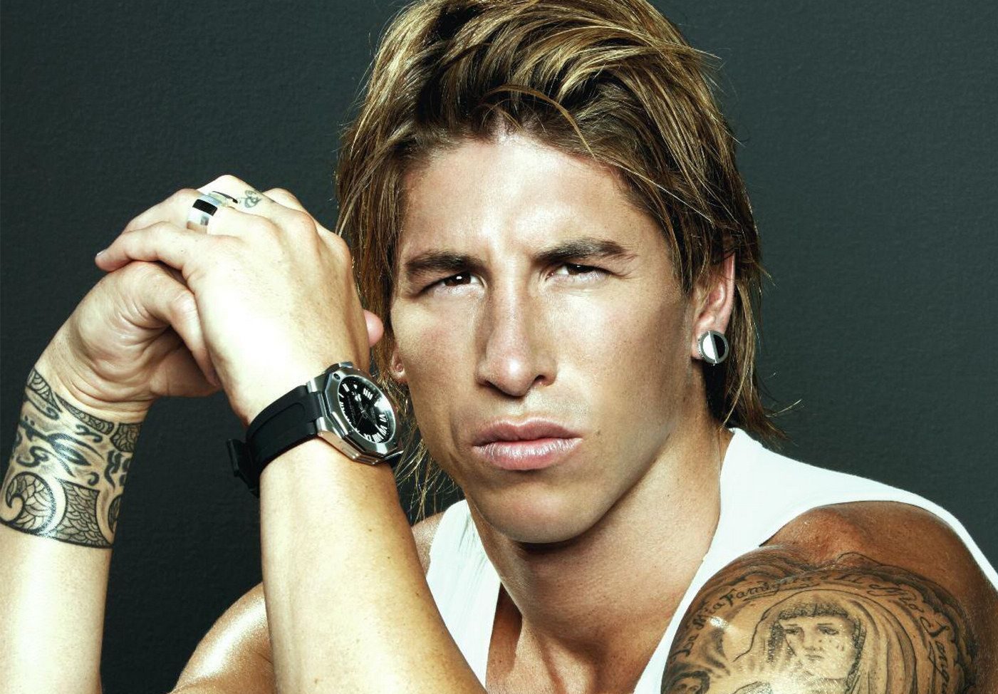 Sergio Ramos Long Hair Tattoos e1502294987892