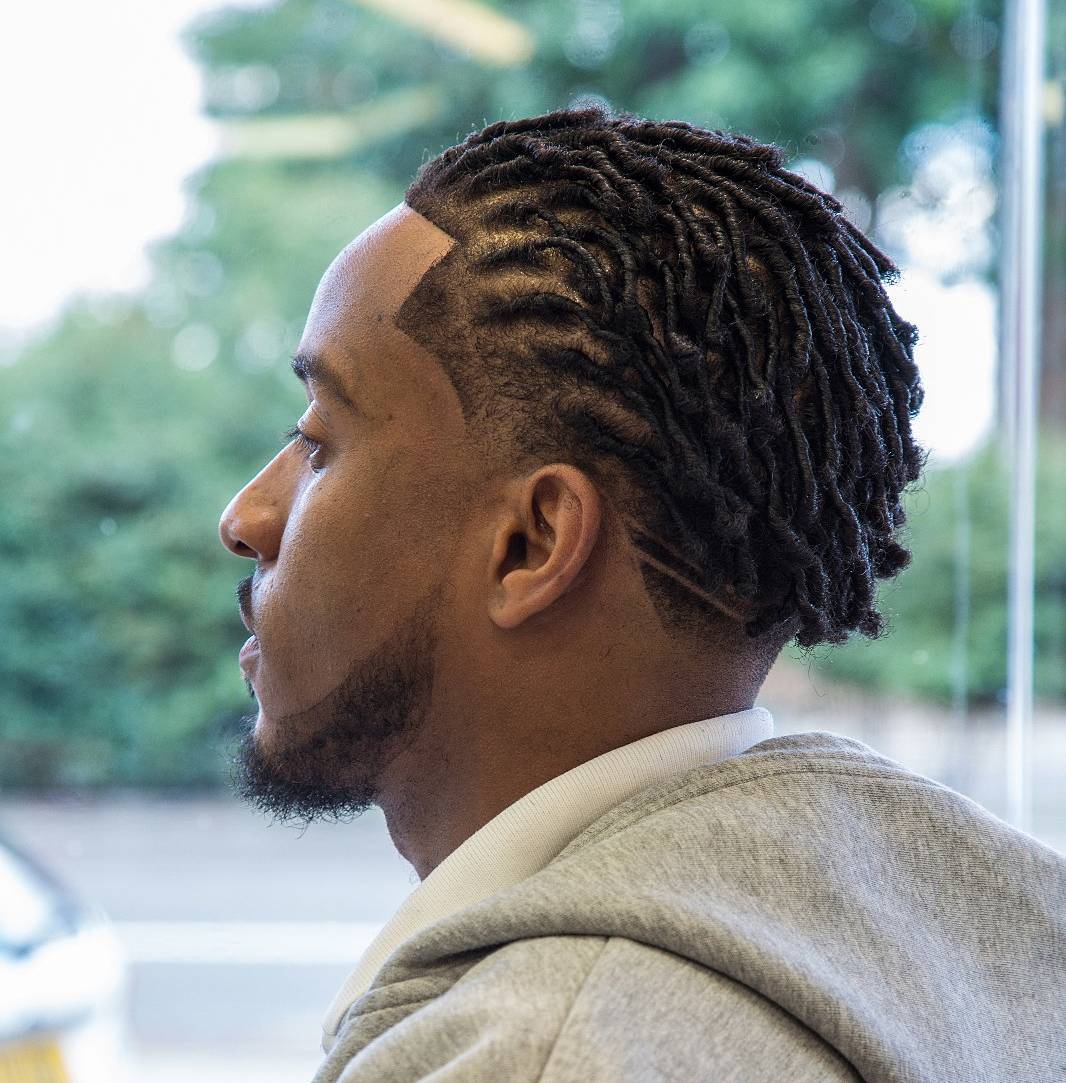 atilathebarber short locs for black men