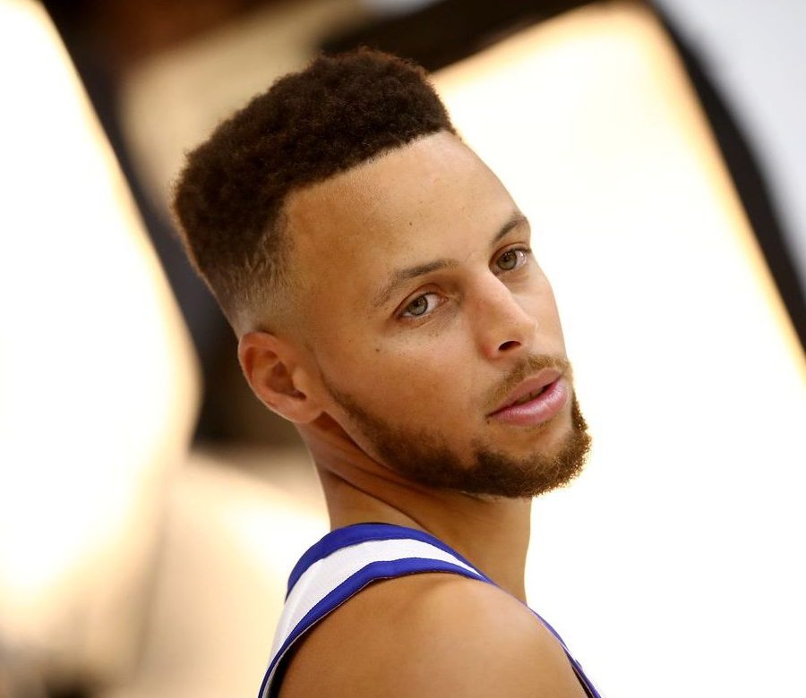 Stephen Curry High Top Fade Haircut Ezra Shaw Getty Images e1515170361513