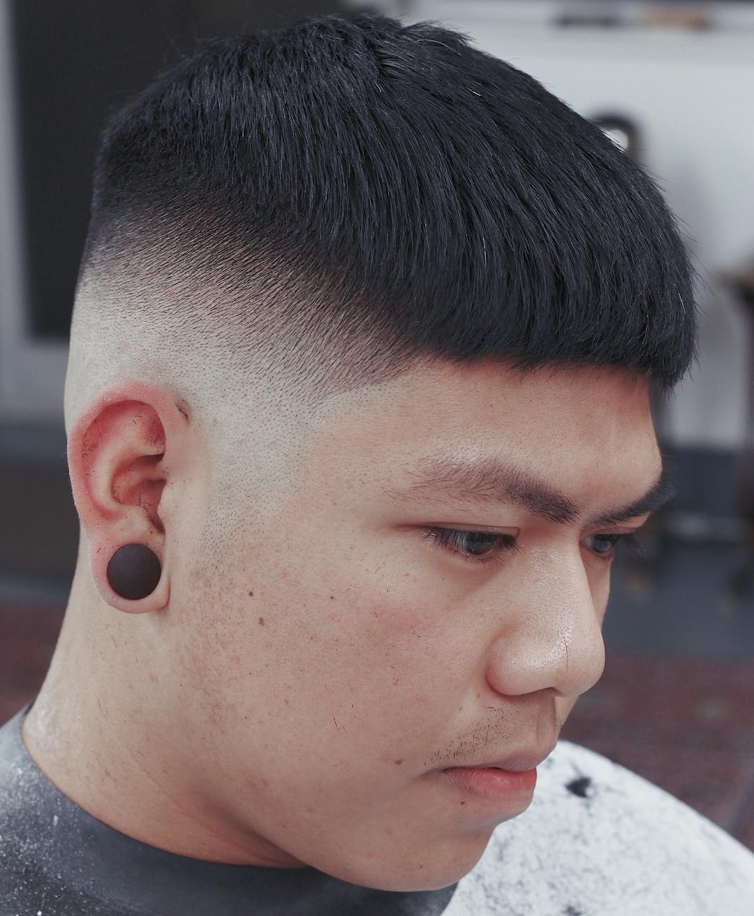 Asian Hair Comb Over Wavy Haircut