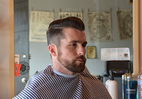 Barber-Brian-Burt-Slicked-Back-Hair-Beard-