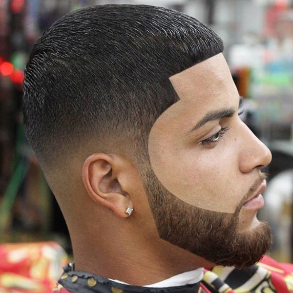 Low-Fade-Line-Up-Edge-Up-Beard-Luis-Fontanez