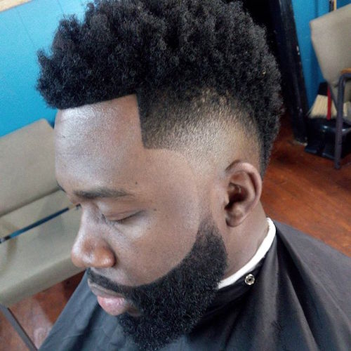 bigenking_AND_bald fade natural textures on top