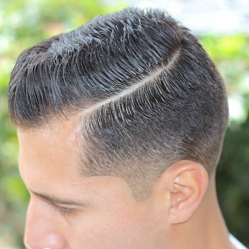 cesarfadeshair_AND sharp fade combover hardpart