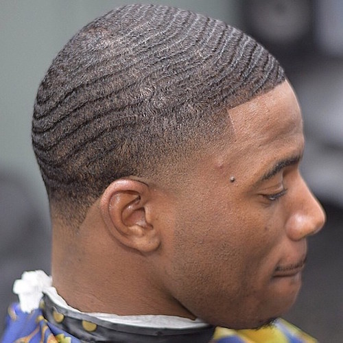 kennybean_haircuts Low Fade + Waves