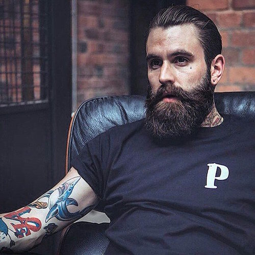 beardsaresexy_rickisamhall_slicked back hair and thick beard