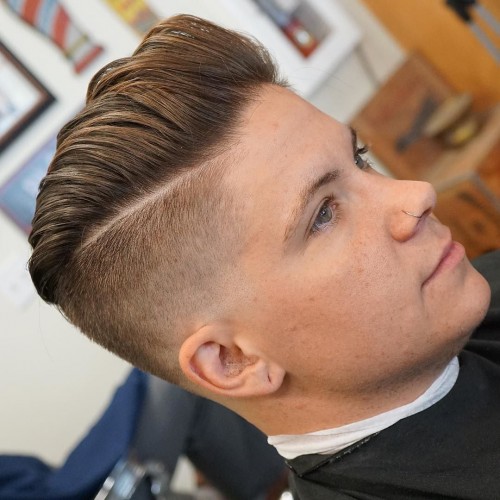 cutsbyerick high fade disconnected pomp