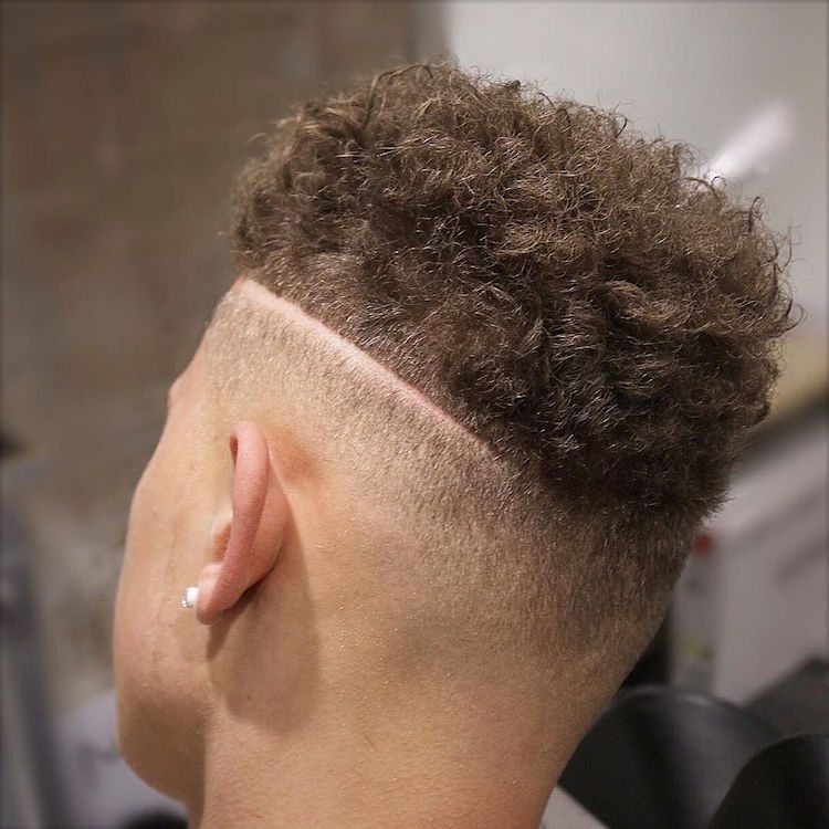 menspiresalon_andcurly hair high fade hard part