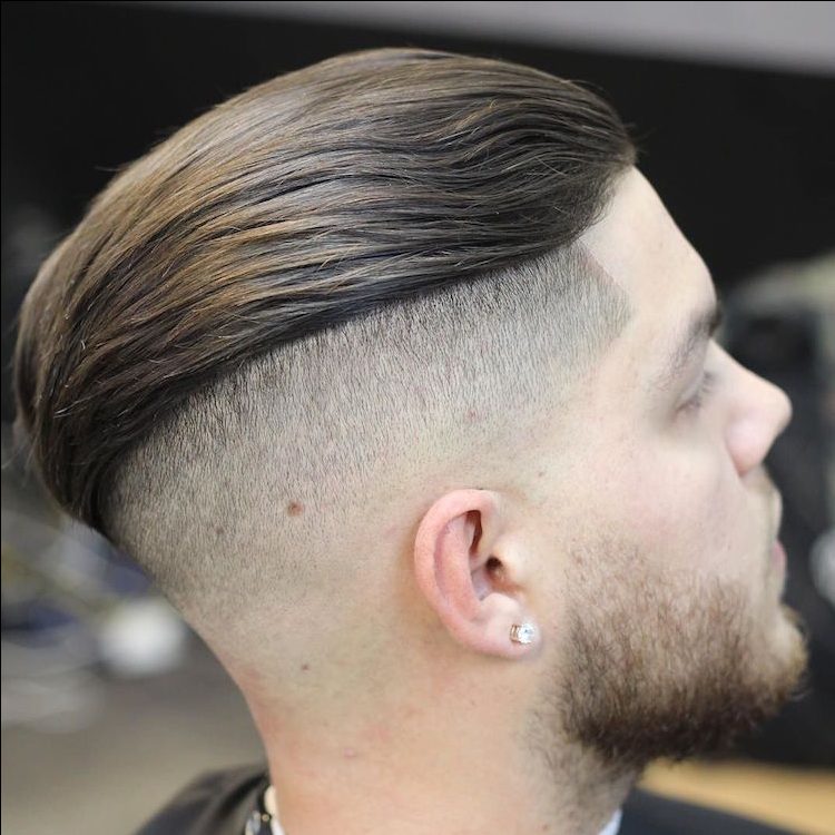 undercut hairstyle side number