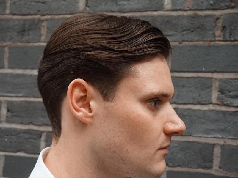 mens scissor cut