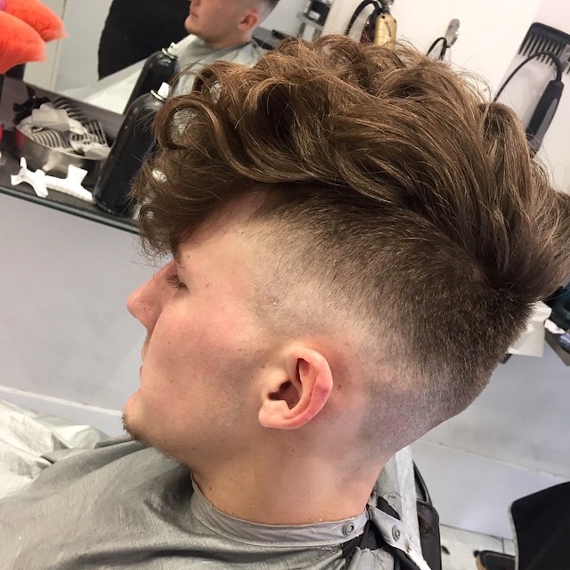 barberstacie_and skin fade and curls long fringe mens haircut