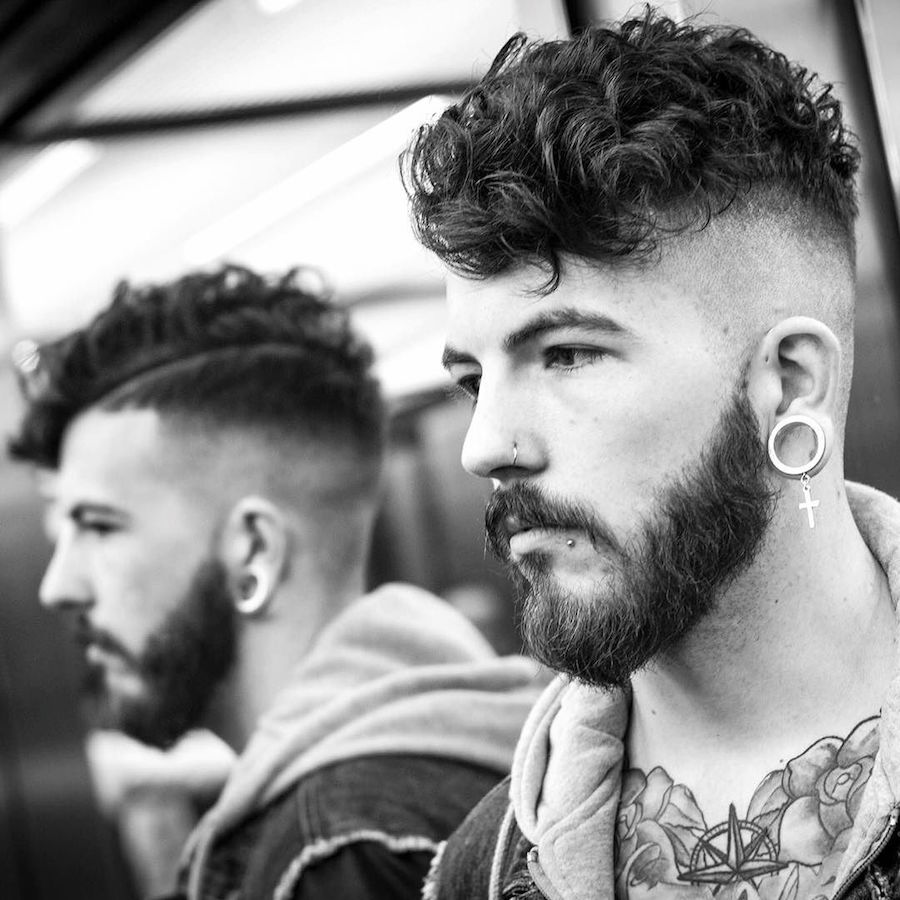 braidbarbers_and curly hair undercut