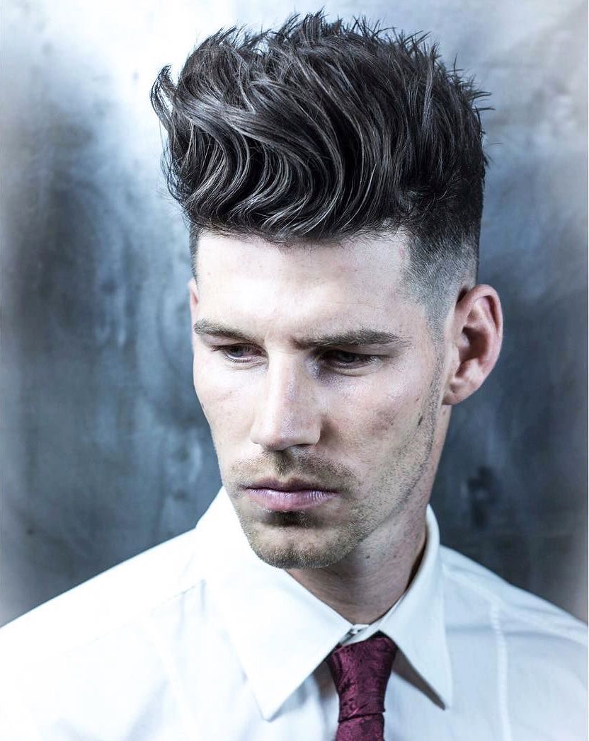 braidbarbers_and_Tall_textured_quiff_with_zero_fade_on_the_sides