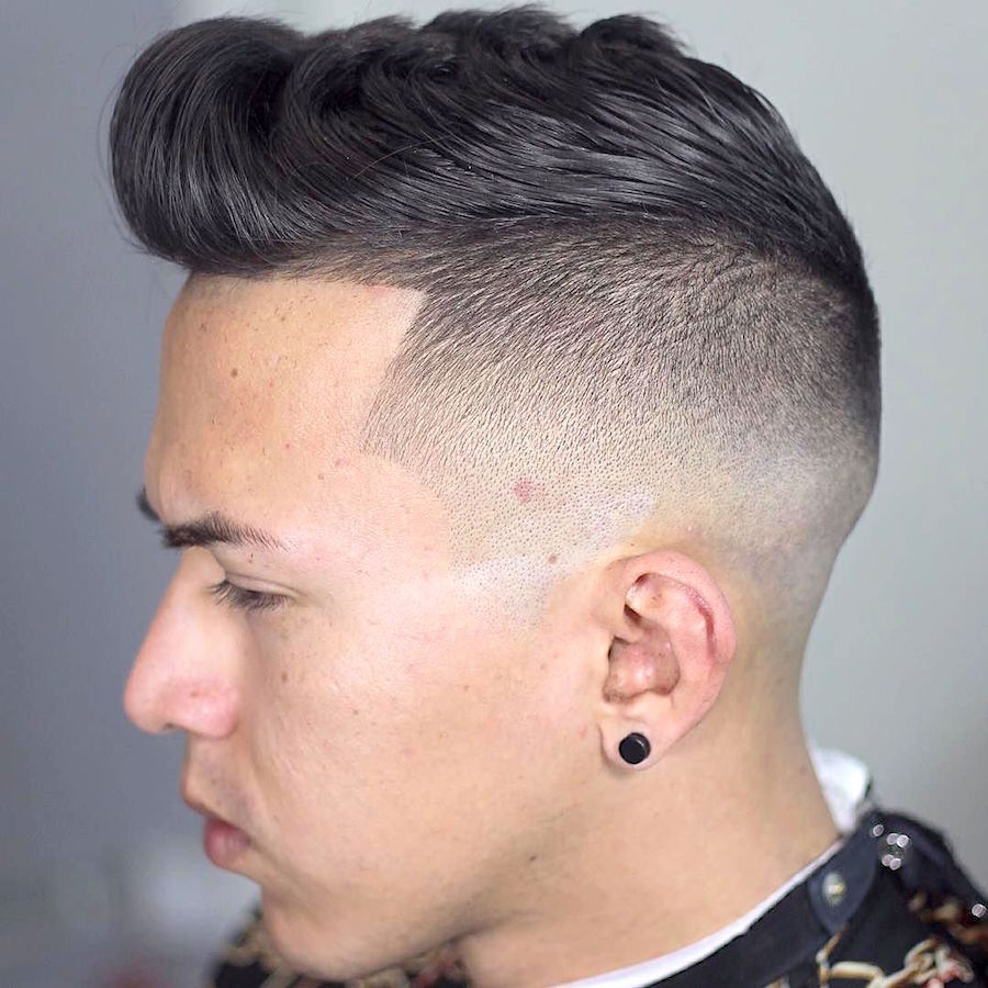 ceejayfadez_and mid fade short haircut for men