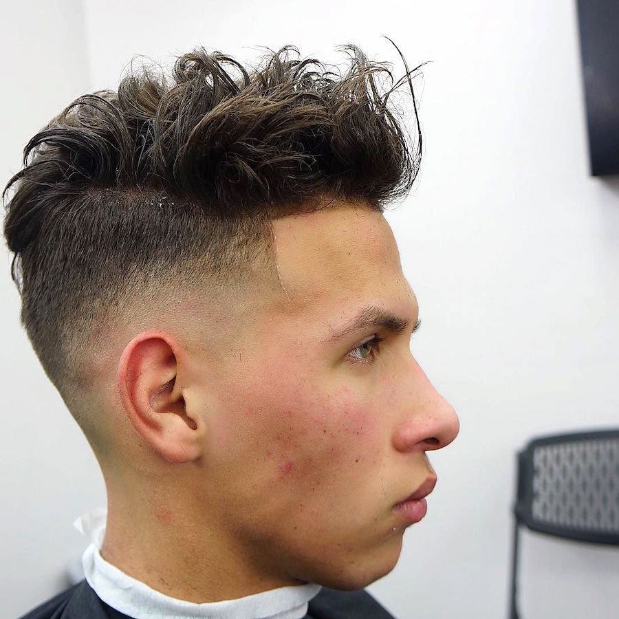 2 step fade haircut