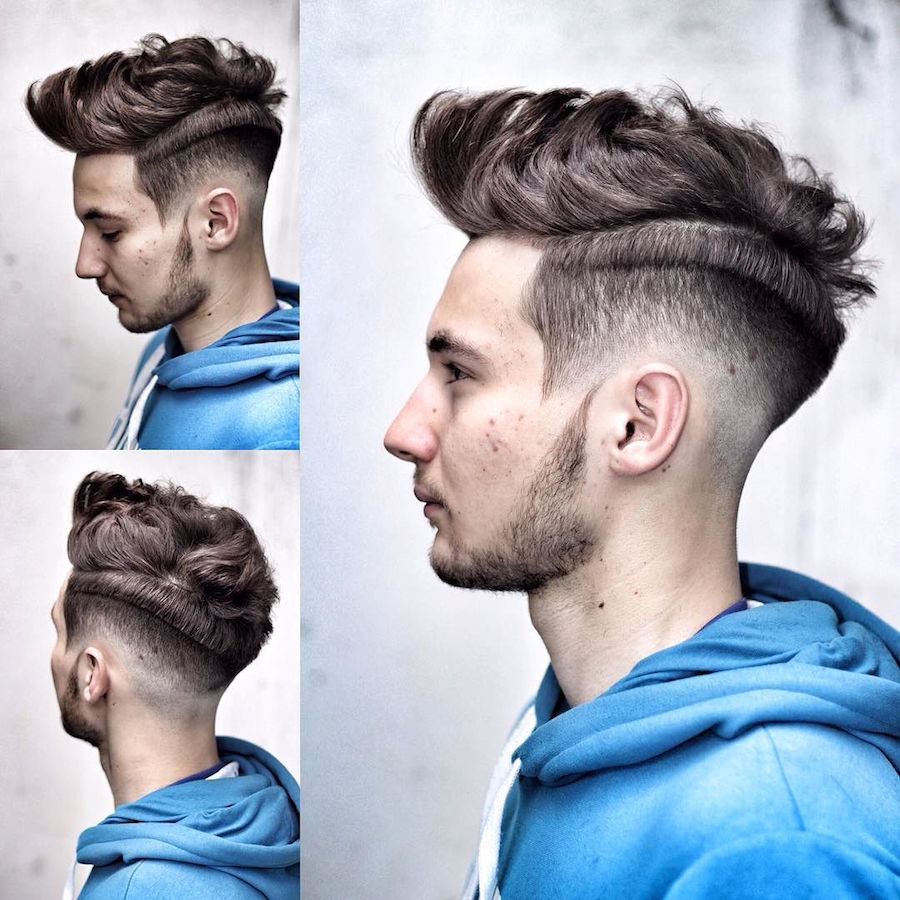ryancullenhair_and 3 angles high lo fade textured haircut