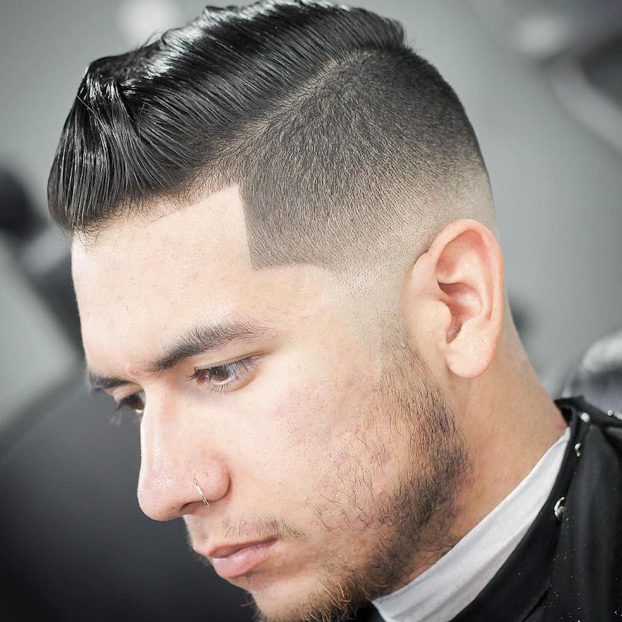 m.r.k.thebarber_and high fade and slicked combover