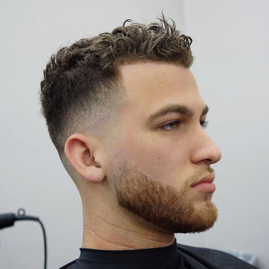 15 Low Taper Fade Curly Hair Styles for Men  Beast Beauty