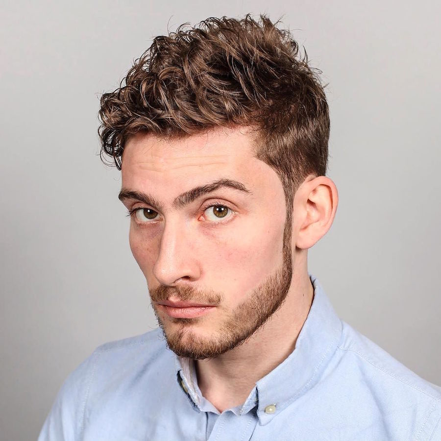 21 new men's hairstyles for curly hair