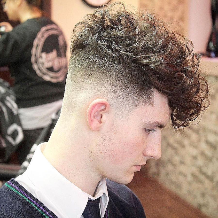 m13ky_and high fade curls long fringe