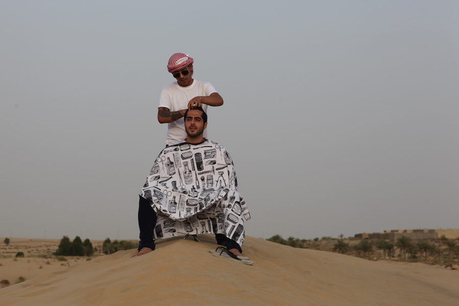 the nomad barber in Dubai