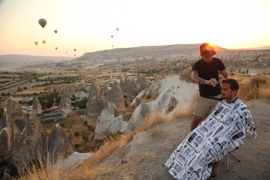 the nomad barber in goreme turkey