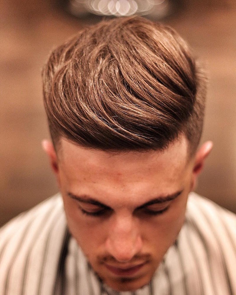 thegentlemanbarbers_and side quiff haircut for men