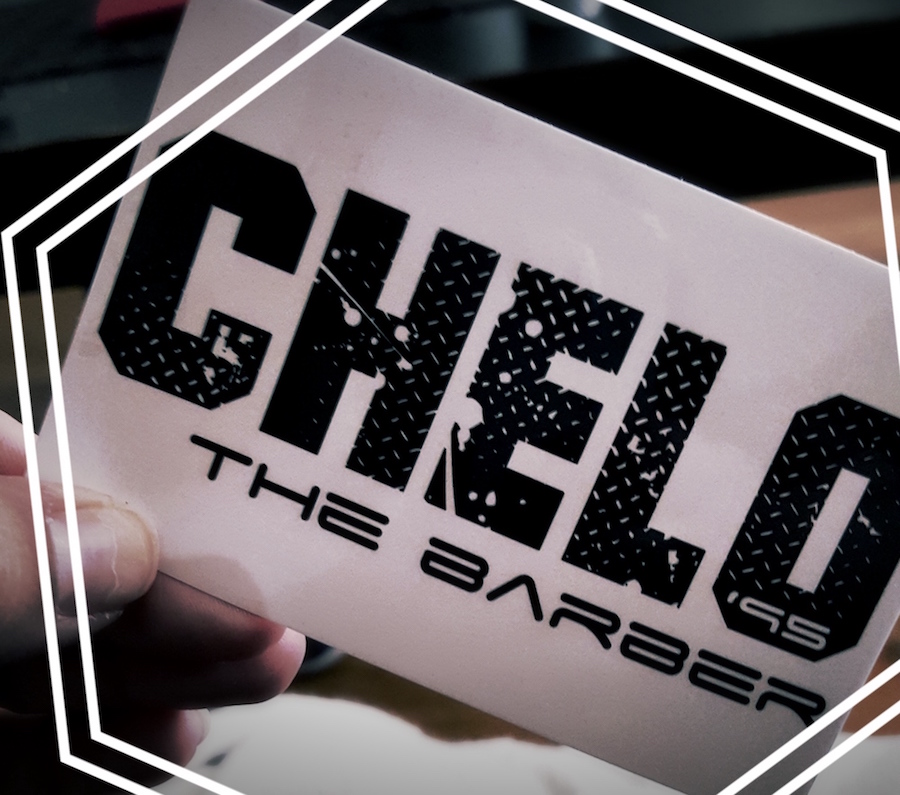 chelo the barber logo