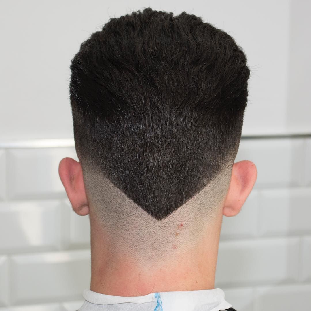 New Hairstyles For Men The V Shaped Neckline