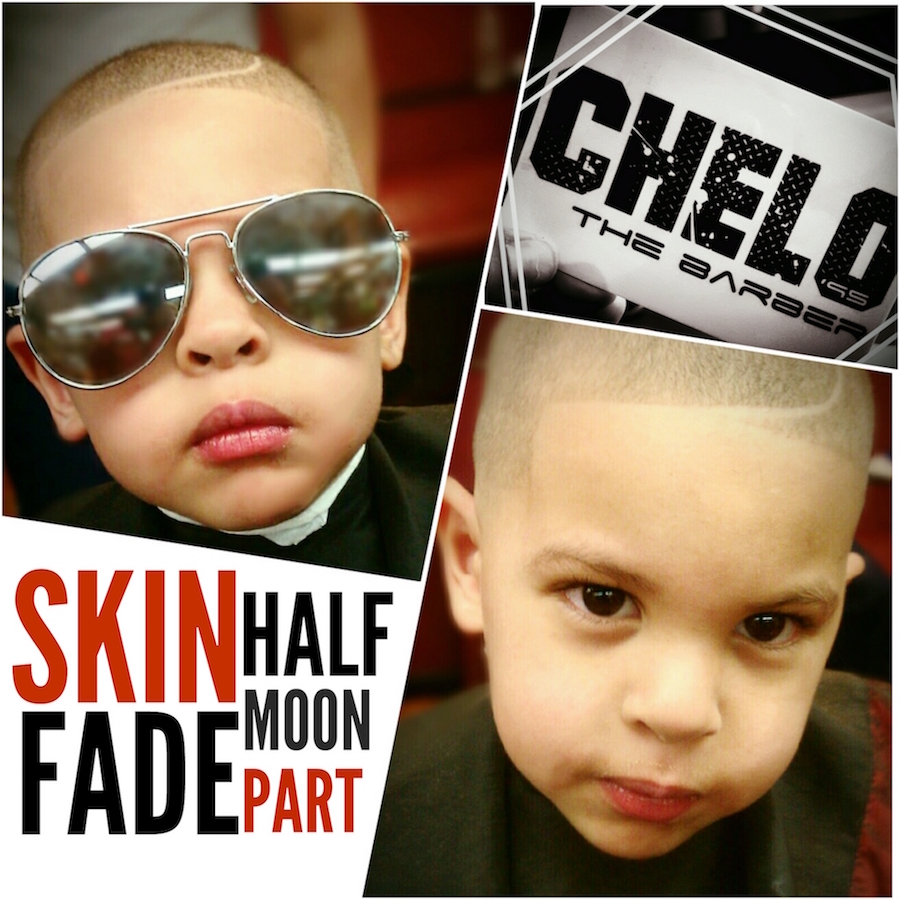 skin fade half moon part chelo