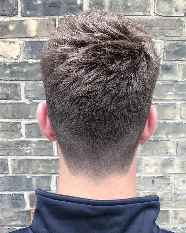 connorlangehair Neck Taper Natural Hairline