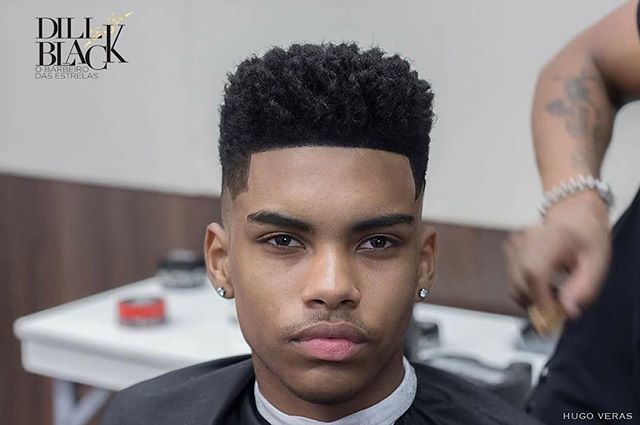 db.dillblack Flat Top with Nudred Curl Sponge