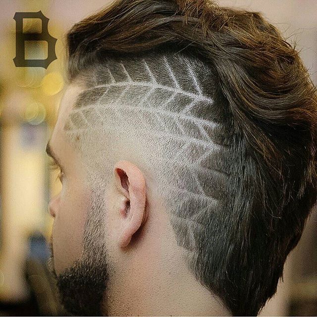 dynasty_barbers taper fade hair design