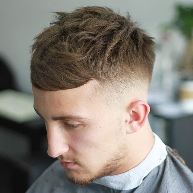 hudsonshair Mens Hair Trends 2016 Crop with Fringe