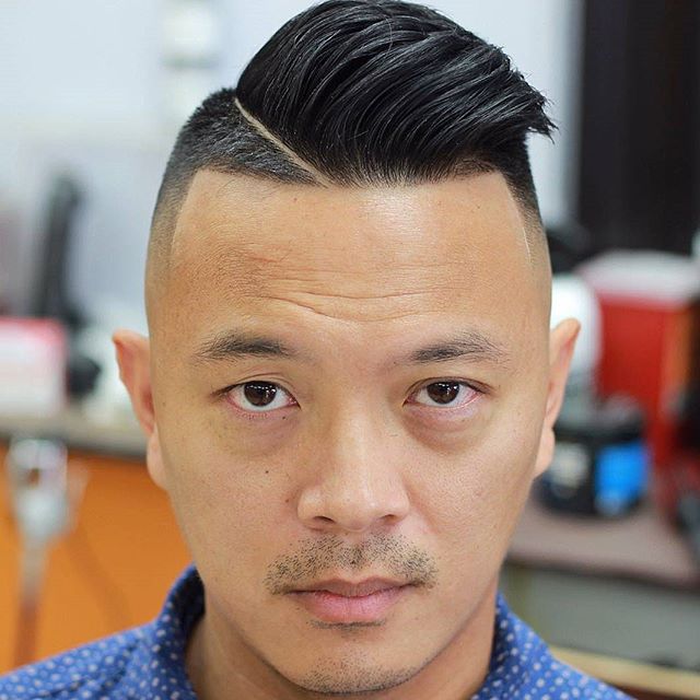 juanmisa7 Hard Part Combover Taper Fade Undercut