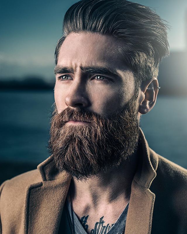 adamjosephchase natural pomp full beard