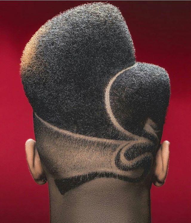 dynasty_barbers Flat Top Step Hair Designjpg