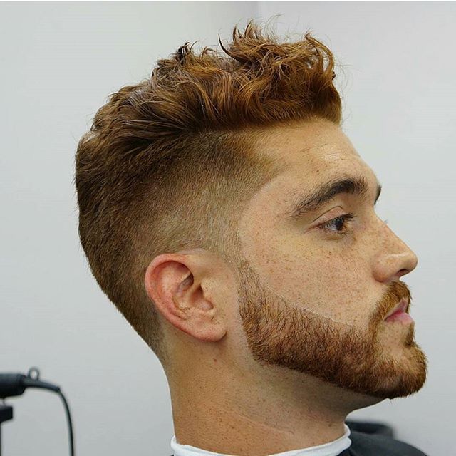 Short cool hairstyles for men high fade