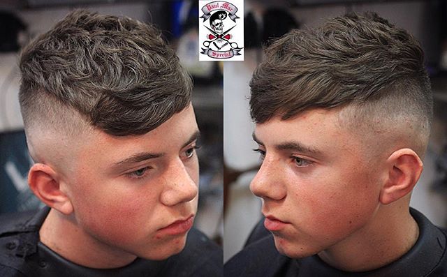 paulmacspecial Peaky Blinders Skin Fade Undercut Texture on TOp