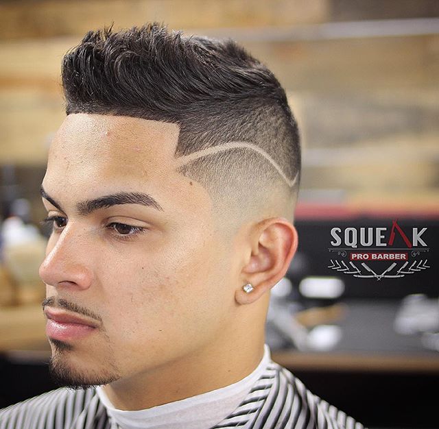 squeakprobarber Skin Mid-Fade Cut