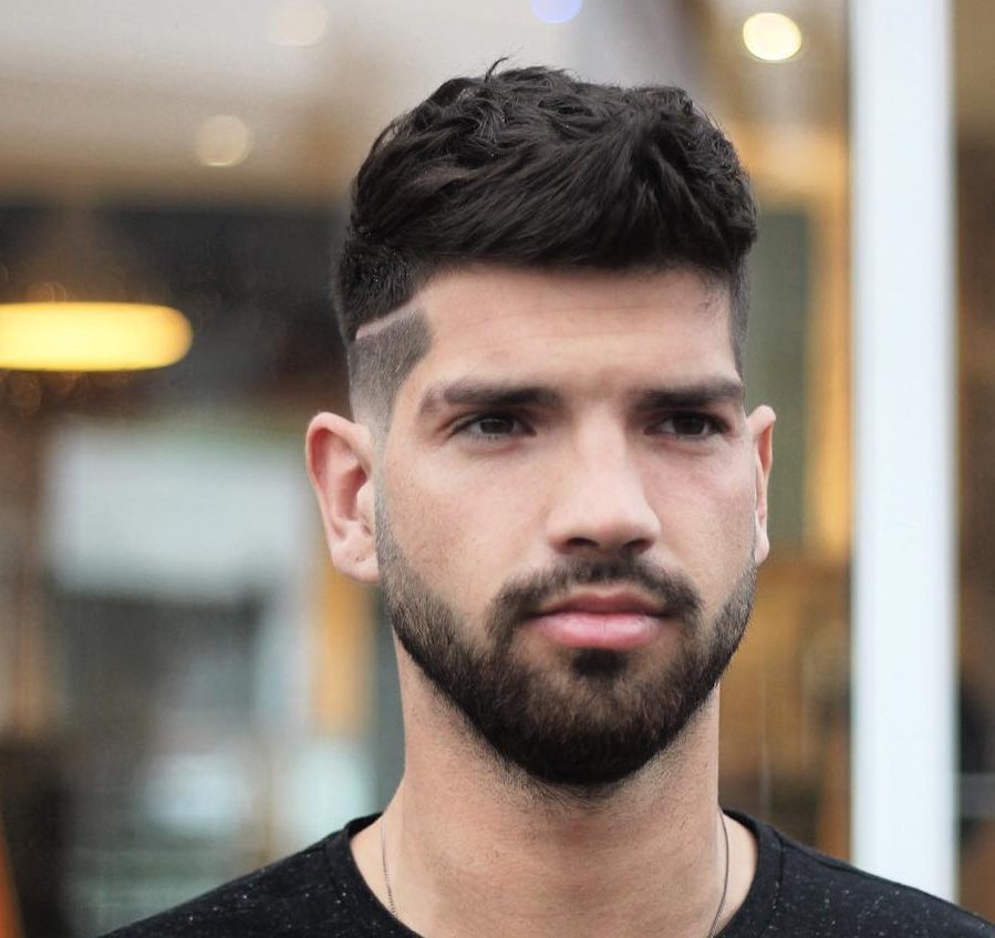 low fade en v en 2023  Estilos de pelo de hombres, Cortes de pelo