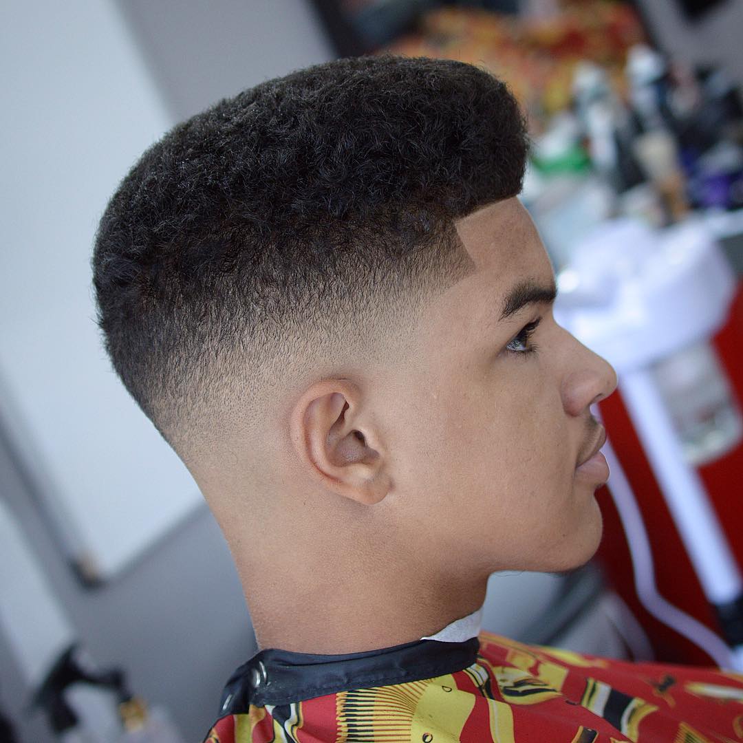 box fade haircut